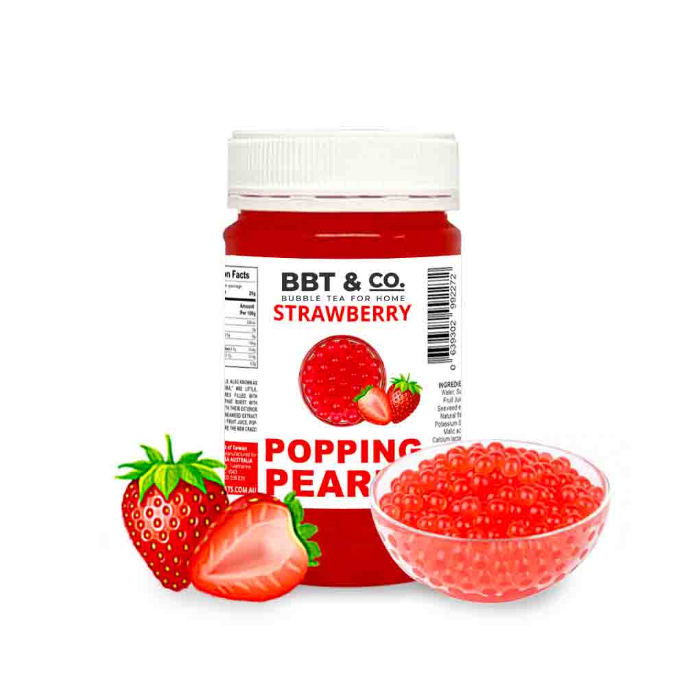 Strawberry Popping Pearls, 400g